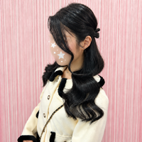 画像11716：ハーフツインリボンアレンジ・ペア｜梅田・北新地ヘアセット