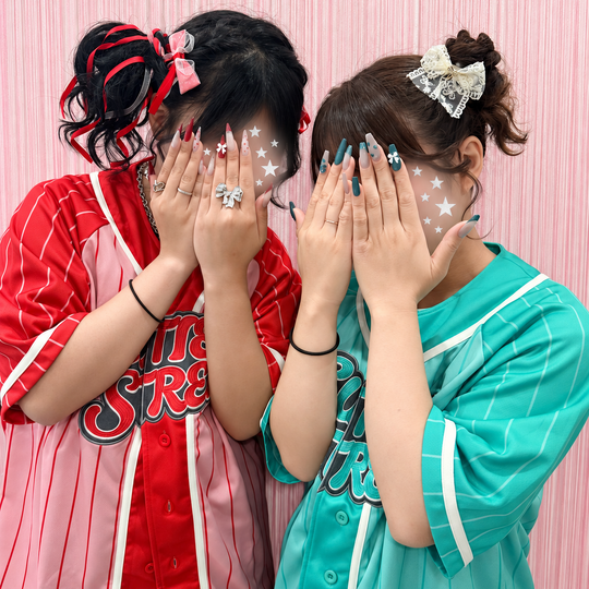 画像11726：お団子アレンジ・ペア｜梅田・北新地ヘアセット