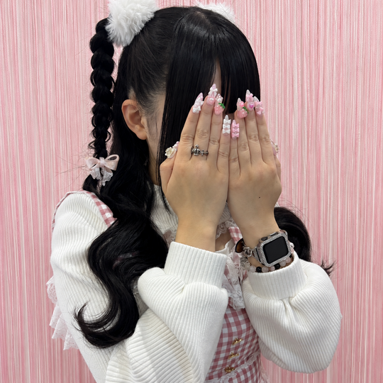 画像11751：ツイン編みおろし｜梅田・北新地ヘアセット