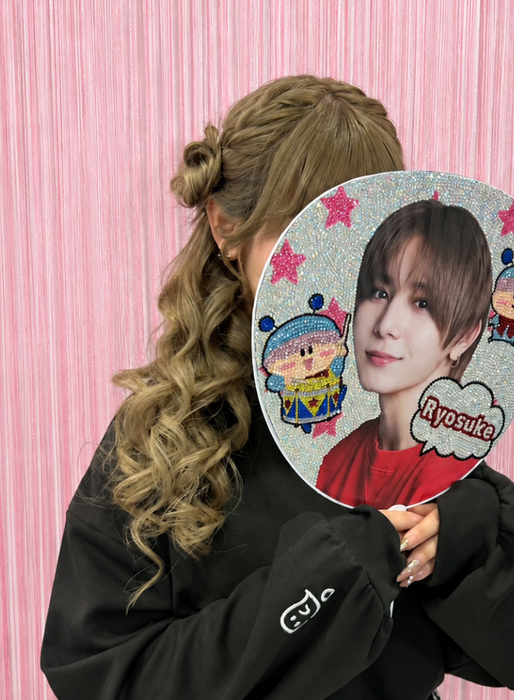 画像11757：ハーフツインリボンアレンジ・ペア｜梅田・北新地ヘアセット