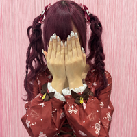 画像11833：花飾り低めシニヨン｜梅田・北新地ヘアセット