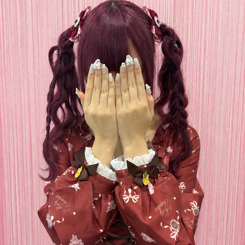 画像11833：立体リボンツインテール｜梅田・北新地ヘアセット