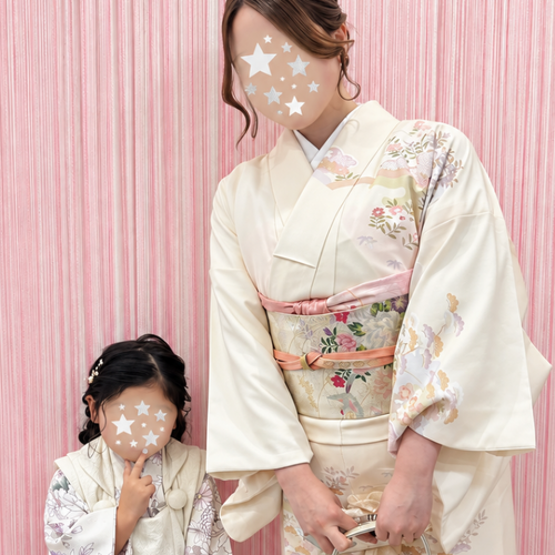 画像11955：七五三 親子ヘアアレンジ・ペア｜梅田・北新地ヘアセット