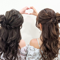 画像1507：ひつじヘアアレンジ