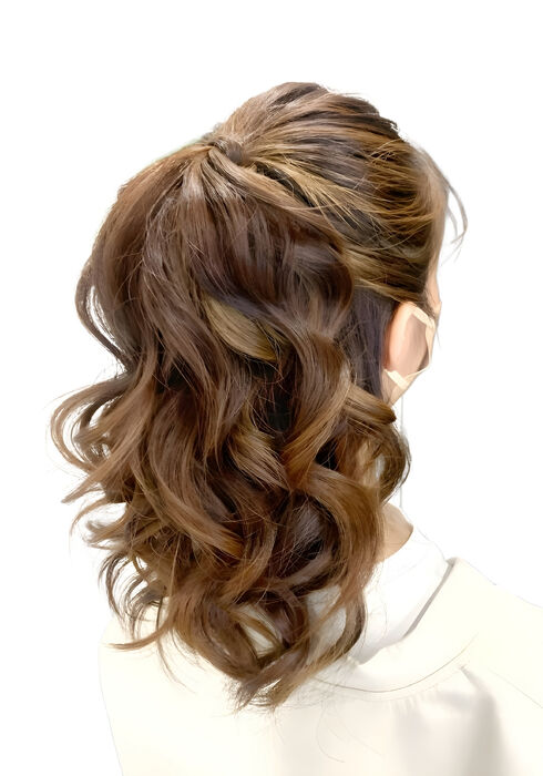 画像1679：ひつじヘアアレンジ